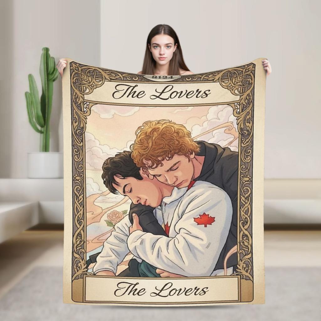 Heated Rivalry Game Changers Blankets TV show Wool Funny Soft Throw Blankets for Bedspread Decoration