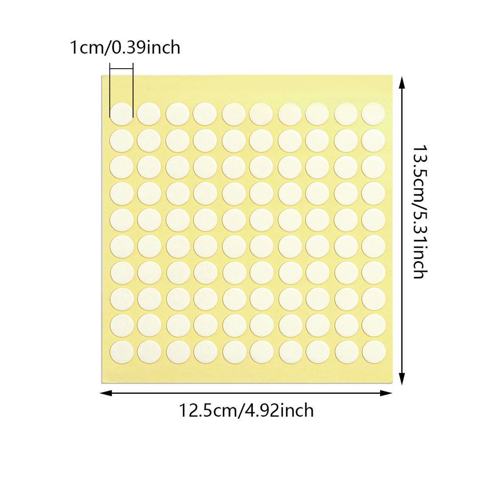 300pcs Transparent Double-sided Adhesive Tape Round Dots Stickers For DIY Crafts Home Ornament Fixed Balloon Sticky Tape Tool