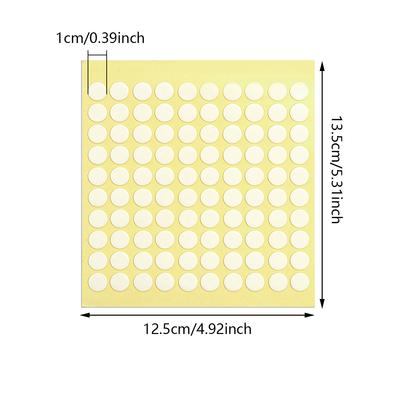 300pcs Transparent Double-sided Adhesive Tape Round Dots Stickers For DIY Crafts Home Ornament Fixed Balloon Sticky Tape Tool