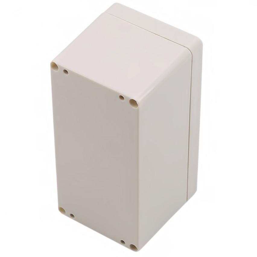 White Junction Box Waterproof UV-Anti 1Pc Sealed Cable Branch Boxes Electrical Project Box