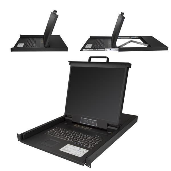 StarTech.Com Console KVM à 16 ports pour rack de serveur - 19 pouces - 1U.