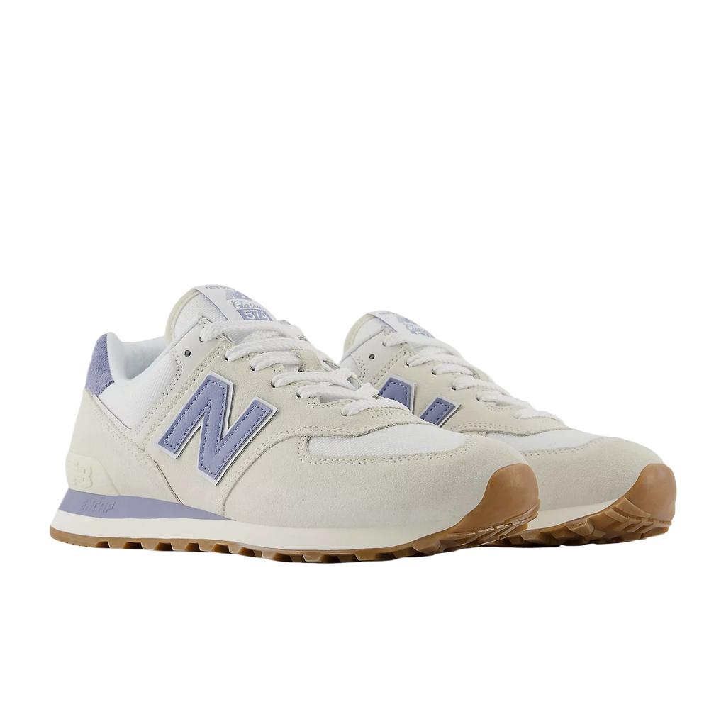 New Balance 574 Sea Salt Blue Unisex Sneakers Cream U574SHB
