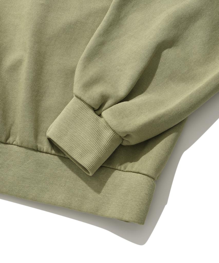 Seuweideu Washed Logo Crewneck [Pigment Khaki]