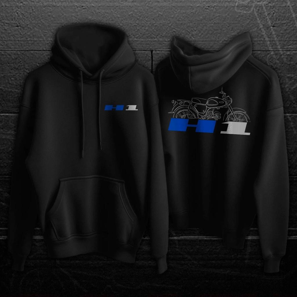 For Yamaha H1 & H3 1965-1966 fans - Motorcycle hoodie-Casual Pullover Sweatshirt