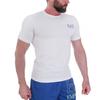 Emporio Armani Logo Print Crew Neck Short Sleeve T-Shirt Men Tops White 3GPT08-PJ03Z-1100