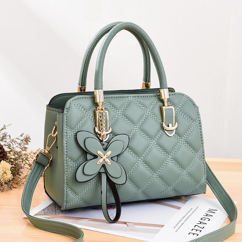 Elegant Women Handbag For Women Pendant Shoulder Bag PU Leather Crossbody Bag Multi-pocket Top-handle Bag Totes KTY