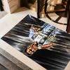 Juventus Celebration Moment Floor Mat Design for Kitchen Decorate Room Dormitory Study Room Anti-slip Rug Office Home Decor Wedding Party Gift