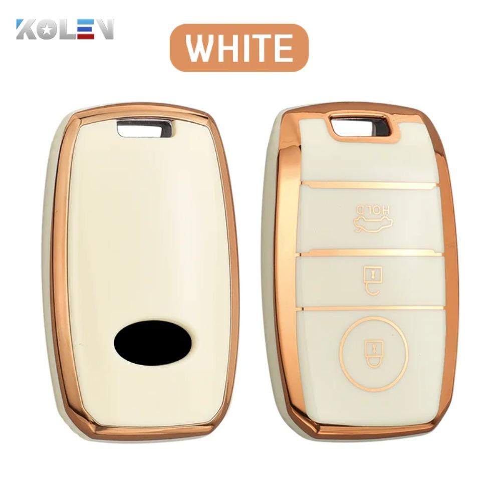 Fashion TPU Car Remote Key Case Cover Shell Fob for KIA RIO Rio5 Sportage Ceed Cerato Sorento K3 K4 K5 KX3 Optima Picanto Forte