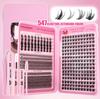 Cross-border Fairy Wheat Ear Lashes Set: Natural C Curl Segmented Voluminous Lashes