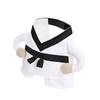 Creative Martial Arts Costume For Small Dog Cats Comfortable Breathable Fabric Easy Wear Funny Pet Halloween Outfit