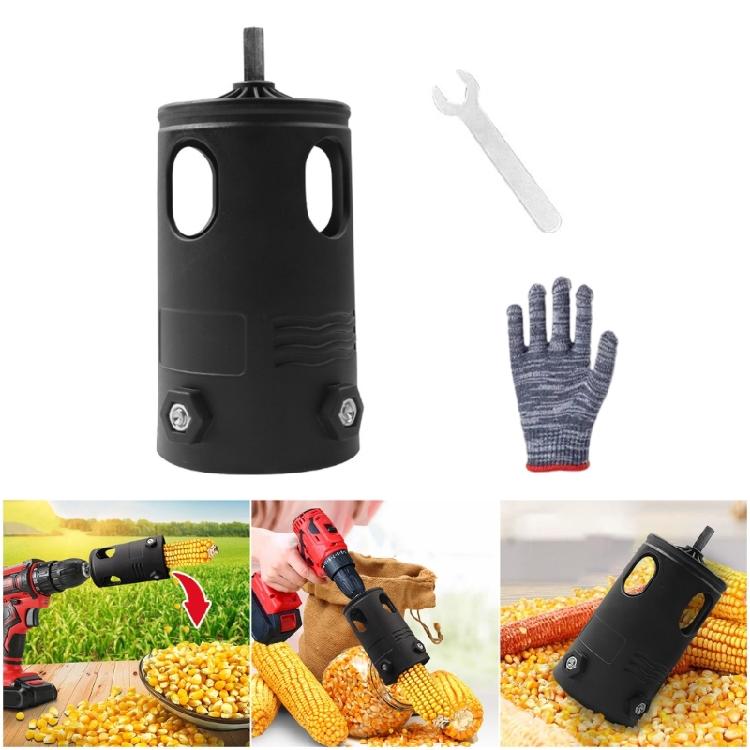 Automatic Corn Shelling Tool Easy Assembly Nylon Construction Perfect For Family Farm And Crop High Yield Agriculture