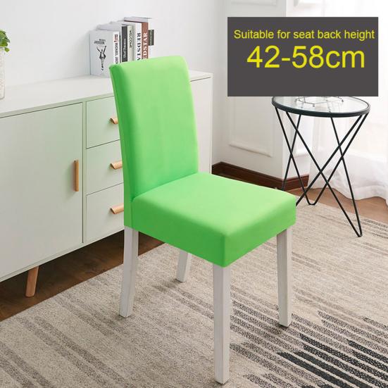 Talos Home Restaurant einfarbige, elastische, staubdichte Schutzhülle für Esszimmerstühle