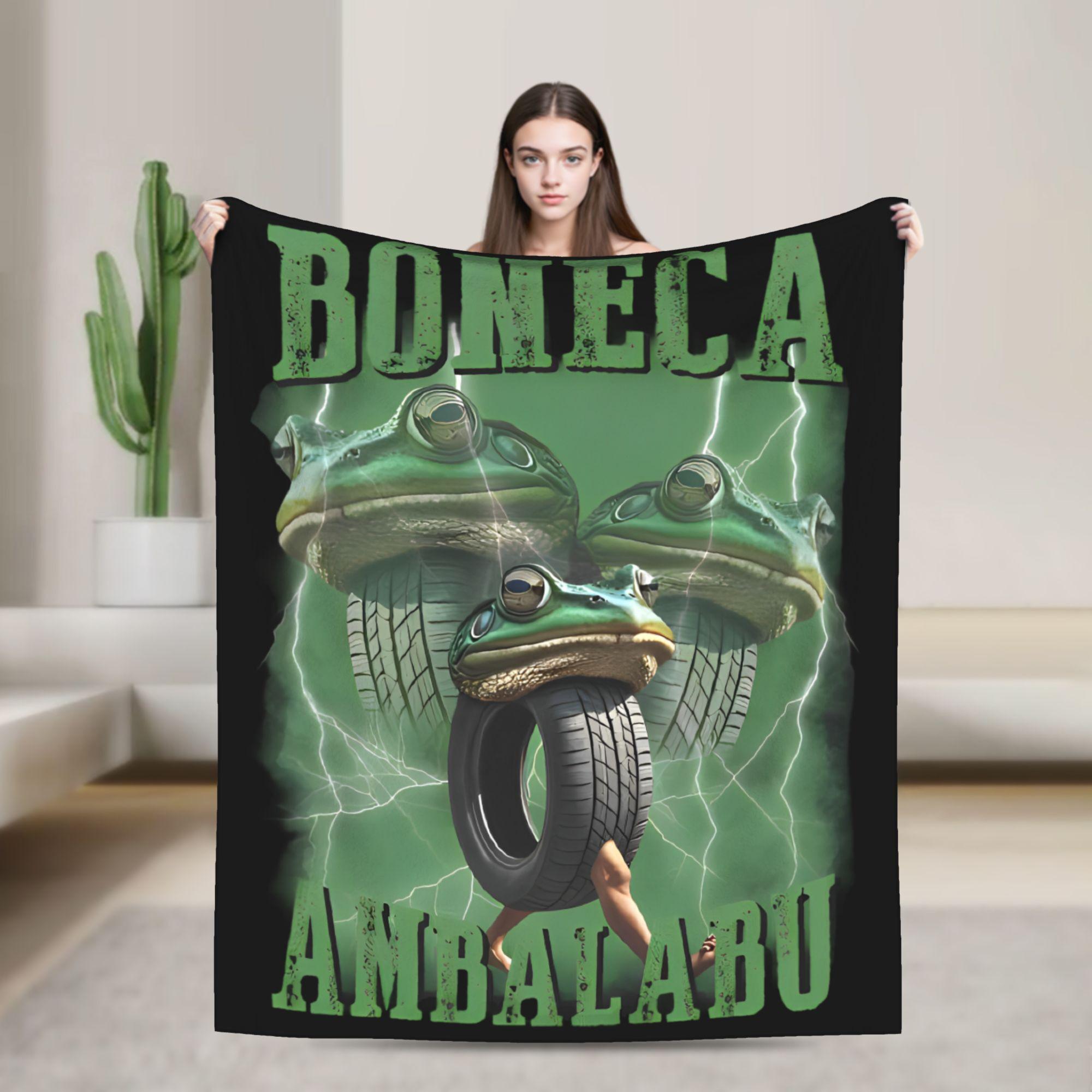 

Bombardino Crocodilo Італійська Ковдра з Мозковим Гниттям Флісова Смішна Мемна М яка Плед для Авіаперельотів Подорожей Постільна Білизна Ковдра 50x60in