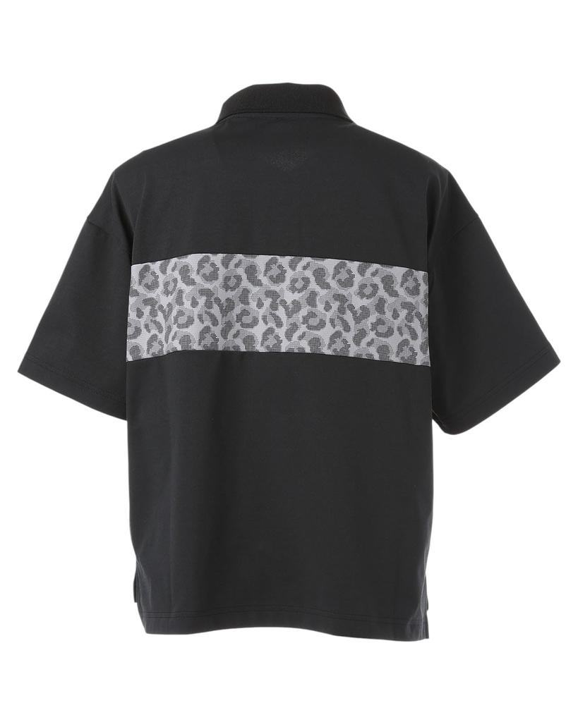 New Balance Short Sleeve Big Polo Shirt Quick Cool to the Size 1 Women's (Moisture Wicking, Drying, Touch) / 012-5160503 010_Black, [M]