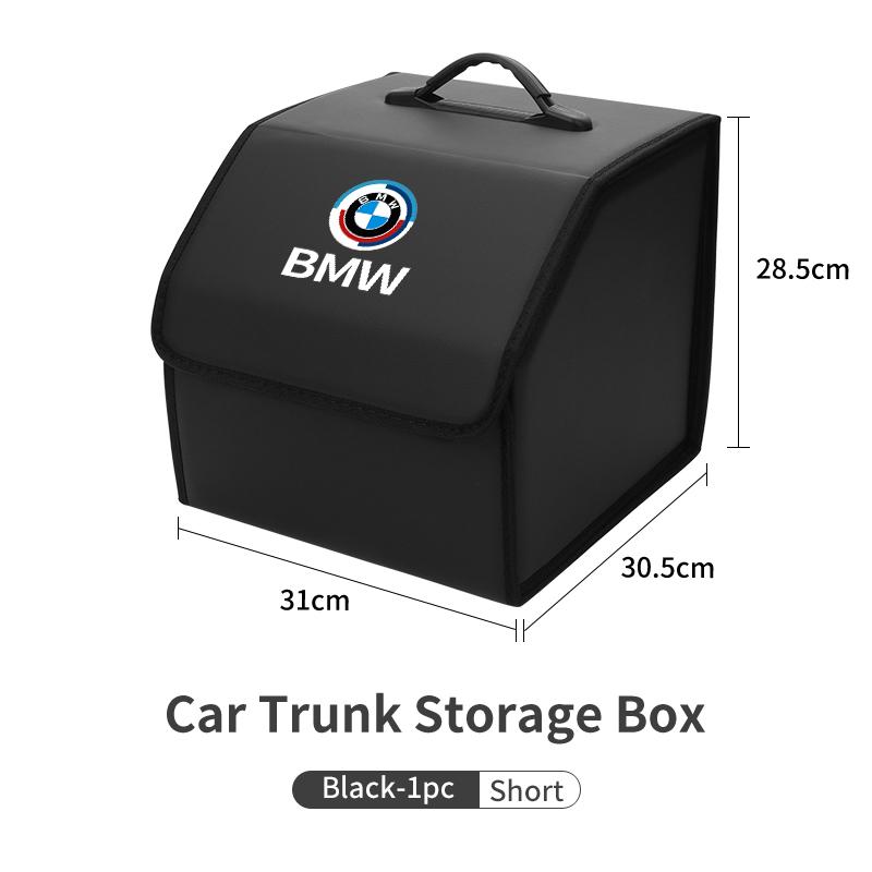 

2025 Hot Car Trunk Storage Box Large Capacity Tools Organizer Case Accessories For BMW X3 X5 M5 M3 E46 E90 E60 F10 E39 F30 E36 G