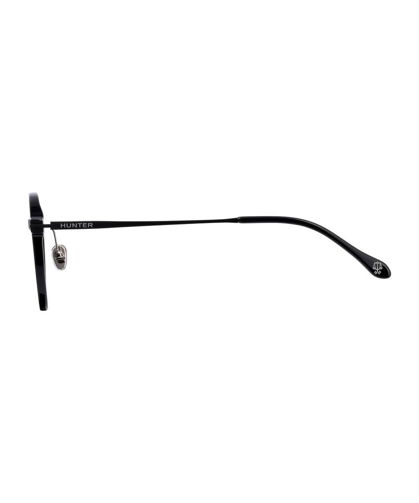 Heonteoaiweeo [Unisex] Square Combination Sunglasses Matte Black Hta01