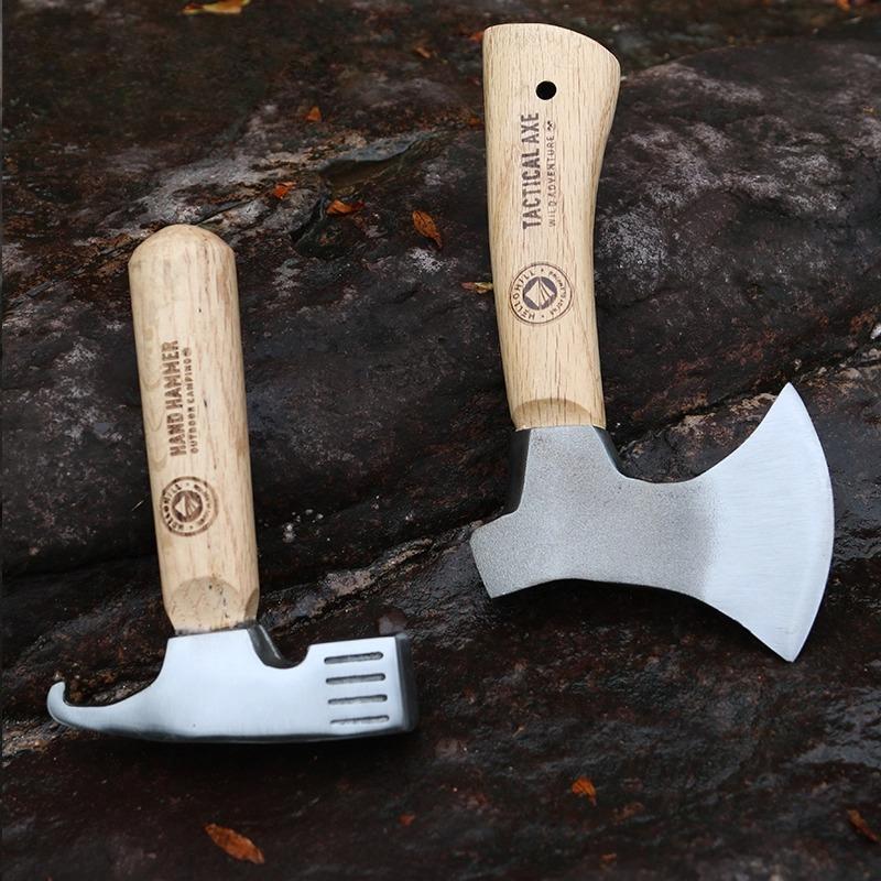 Hochwertiger Multifunktionaler Kleiner Handhammer Outdoor Camping Praktisch Selbstverteidigung Mini Feuer Mehrzweck Handwerkzeug