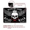 Motor Club Metal Sign Vintage Garage Tin Sign Bar Decor Plaque Pub Bar Decor Metalen Borden Poster Plate Art Poster