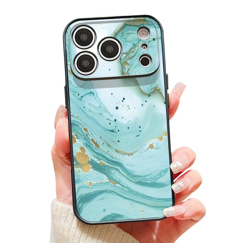 Watercolor Marble Case For iPhone 17 18 Pro Max Magnetic For Magsafe Skin Feel Hybrid Phone Cover For iPhone 16 15 14 13 Pro Max
