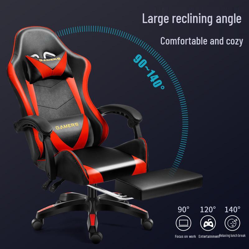 Adjustable Reclining Gaming Chair for Home or Internet Cafe - Model 811