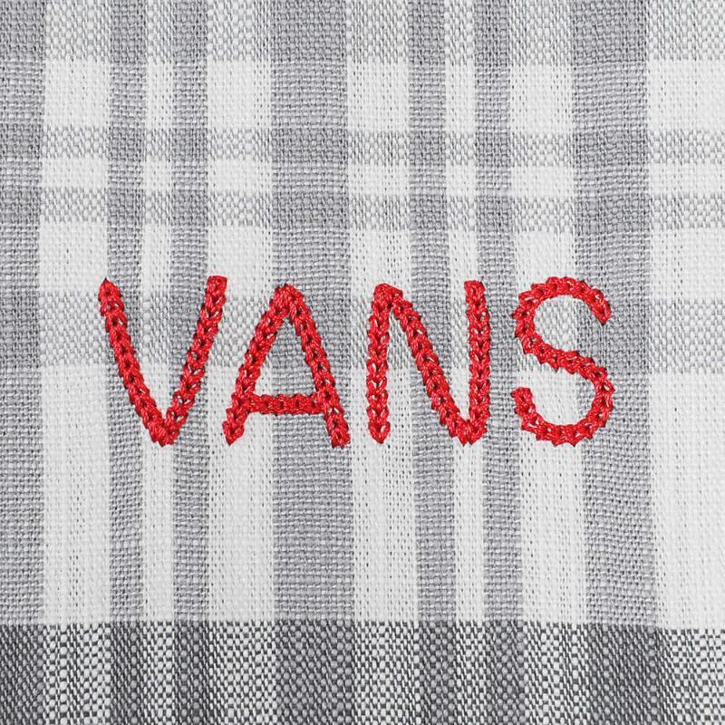 Vans Plaid Zip-Up Jacket Men jackets Light-Gray VN000H2QCYF