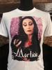 Die Addams Family - Morticia Addams weißes T-Shirt. Anjelica Huston. Herren & Damen alle Größen! Grunge, 90er Jahre.