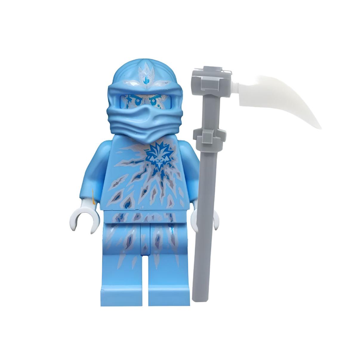 

Минифигурка Ллойда Фантома Конструктор - Совместим с LEGO Ниндзя Джей Огненная Версия