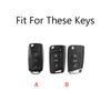 New Zinc Alloy Auto Shell Protective Car Key Case Silicone 3 Buttons Remote Fob Cover For VW Golf Polo|Skoda Fabia Octavia