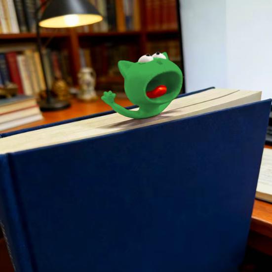 Cartoon Animal Bookmark 3D Printed Page Marker for Students Book Lovers