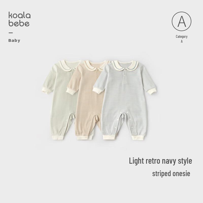 Koala Bibi Coastal Striped Infant Romper 80