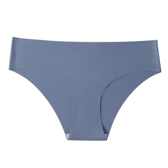 Women s Sexy Ice Silk Show Low-Rise Sport Thong Seamless No Underwear Breathable Quick-Dry XL
