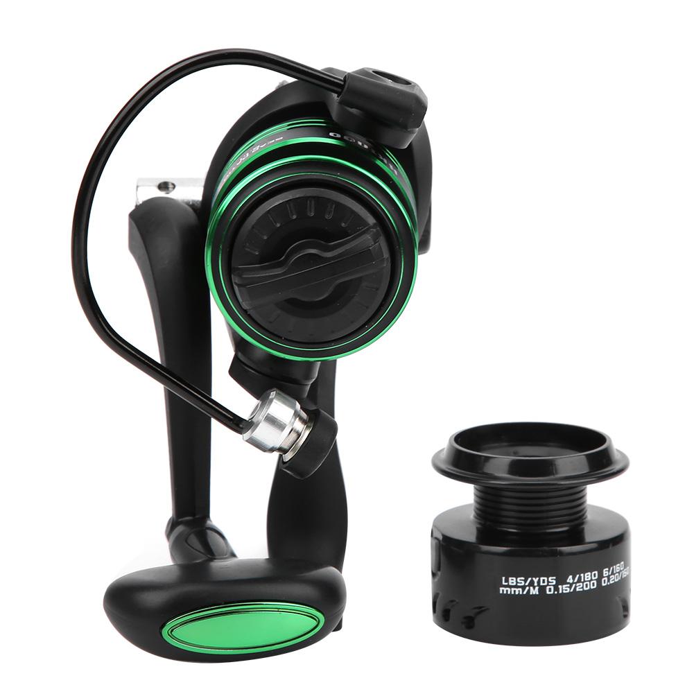 Double Spool Spinning Fishing Reel Metal High Strength Rocker Arm Long Shooting Wheel HK1000