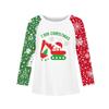 Girls Long Sleeve Christmas Day T Shirts Kids Fall Tops Crewneck Basic Tees 5-14Y