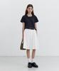 Deonseuteu Midi Pleats Skirt_Udsk5B229_White