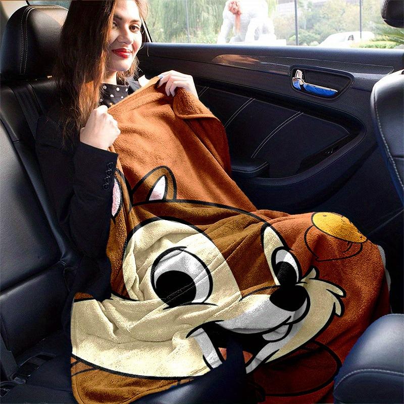 1pc,"Charming Chipmunk Design Throw Blanket Perfect for Home Decor, Couch Cover, Outdoor Use, Travel , Office Nap