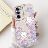 For OPPO Reno 12 5G Case CPH2625 Cute Cartoon Rabbit Cactus Soft Silicone Cover For Oppo Reno 12 Pro CPH2629 Bumper Reno12 Coque