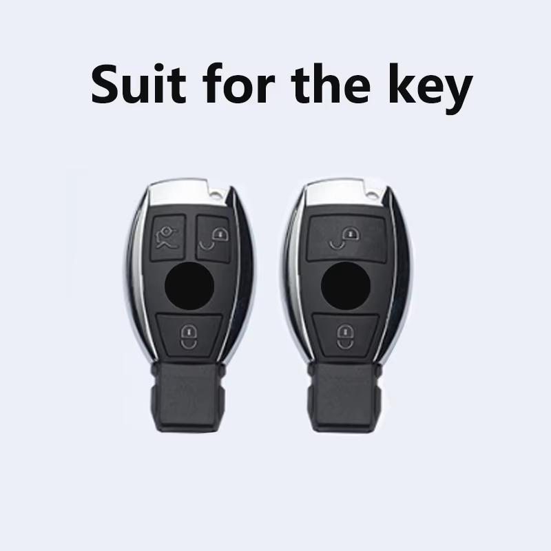Cool Key Case for Mercedes Benz A B C E Class for GLS GLA GLK GLC CLS CLA AMG W204 W205 W212 W463 W176 Remote Car Key Cover Fob