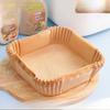 Air Fryer Oil-proof Paper Tray Round Oil-absorbing Paper Baking Paper Pad Square Paper Tray Oven