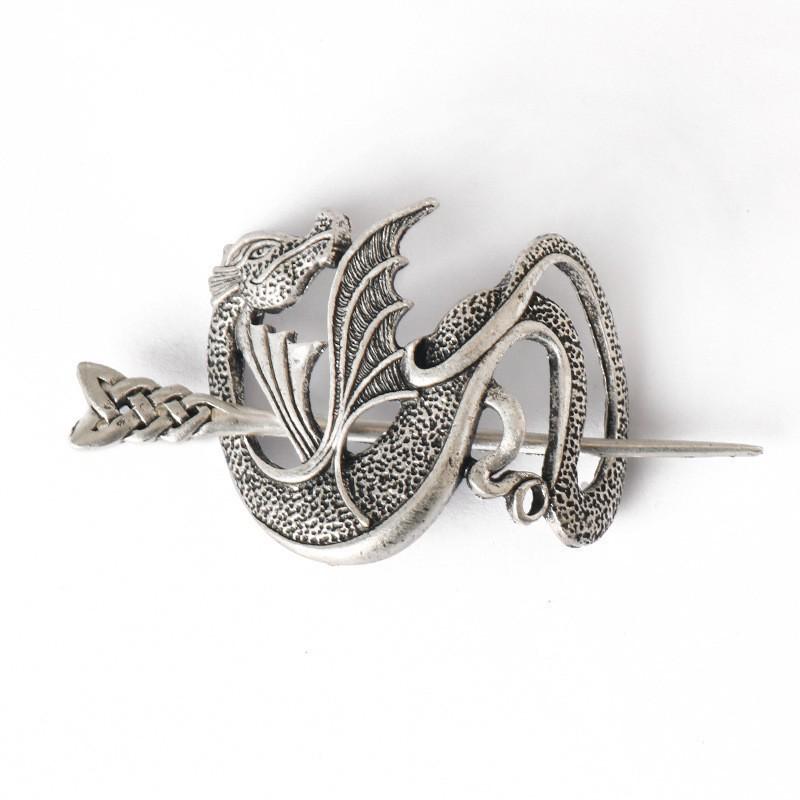 European & American Retro Celtic Knot Hairpin - Metal Crown Updo Clip