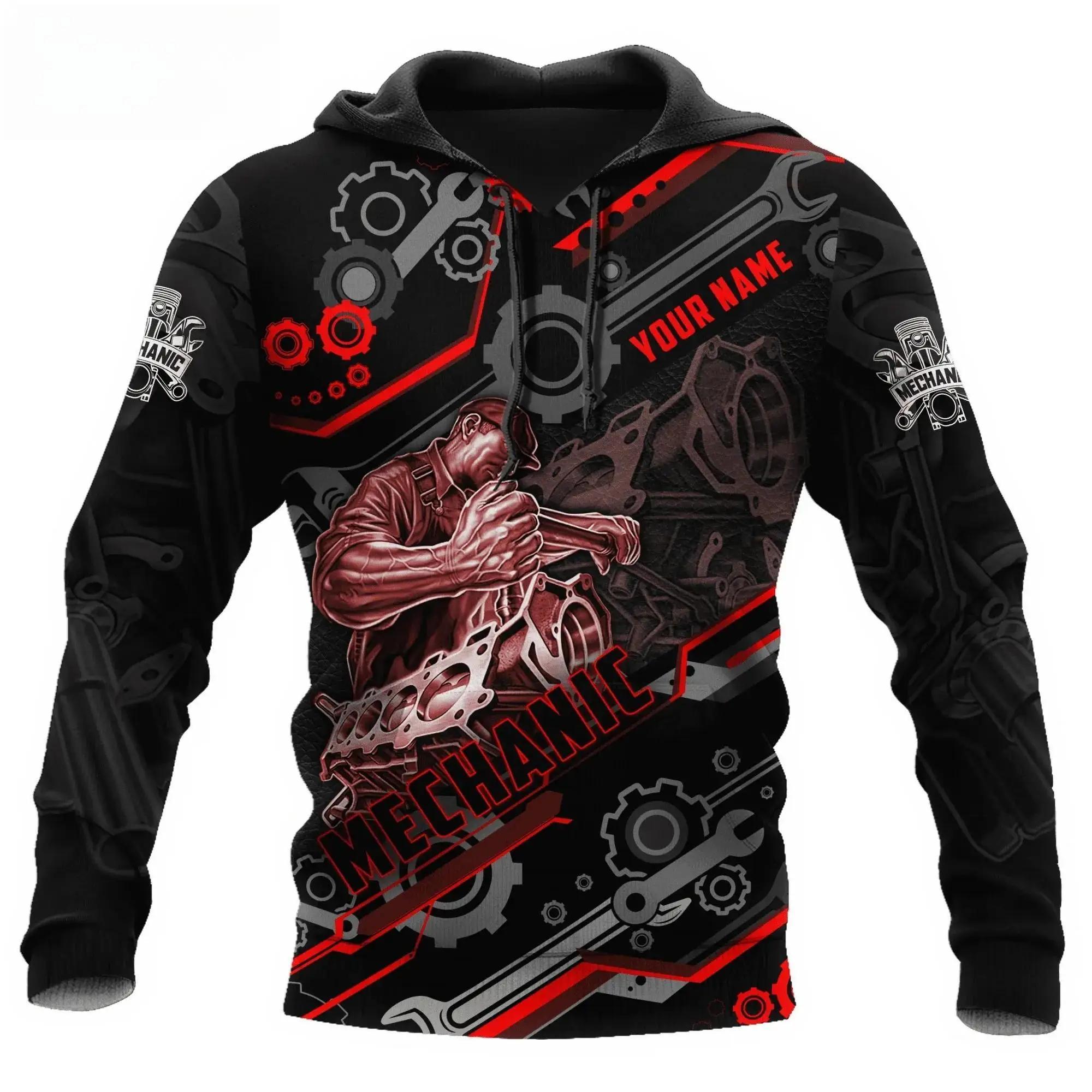 Суперкрутой механик пиво бильярдный череп мужская толстовка с капюшоном 3D принт мода осень и зима повседневное пальто унисекс большой размер C 6XL