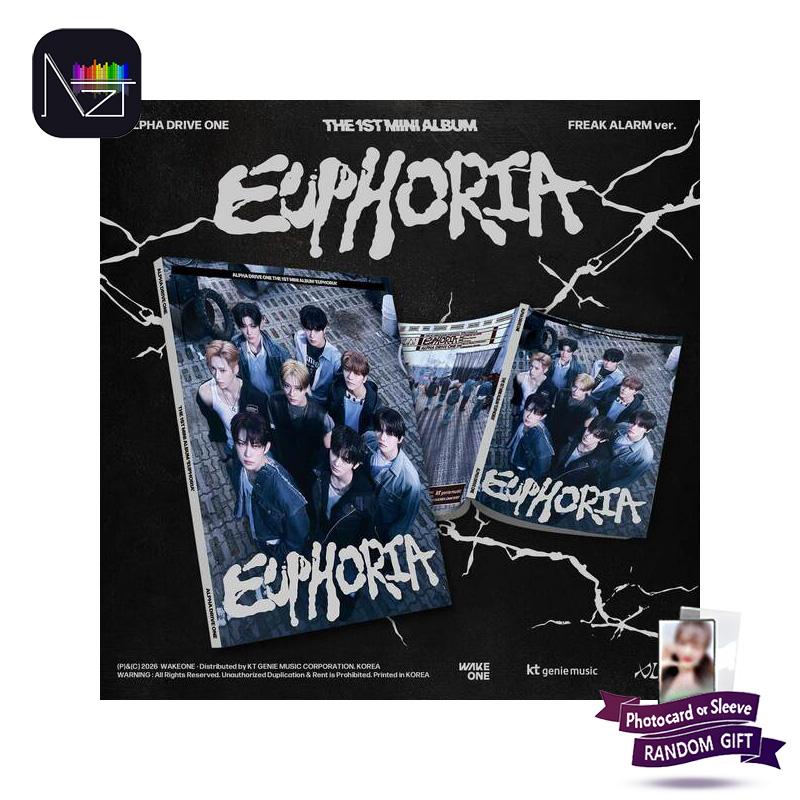 ALPHA DRIVE ONE THE 1ST MINI ALBUM 'EUPHORIA' FREAK ALARM Ver.