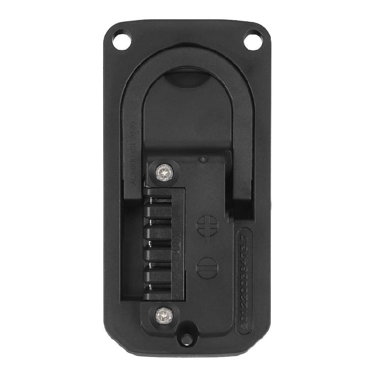 Electric Bike Battery Case Lock with Key Bike Battery Lock Connection Board Cover Charging Port Part Easy To Install