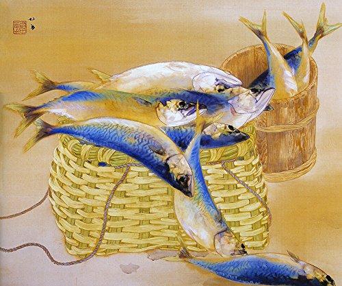 Takeuchi Seihō's "Mackerel" Mouse Pad: Photo Pad (Japanese Masterpiece Series) (A)