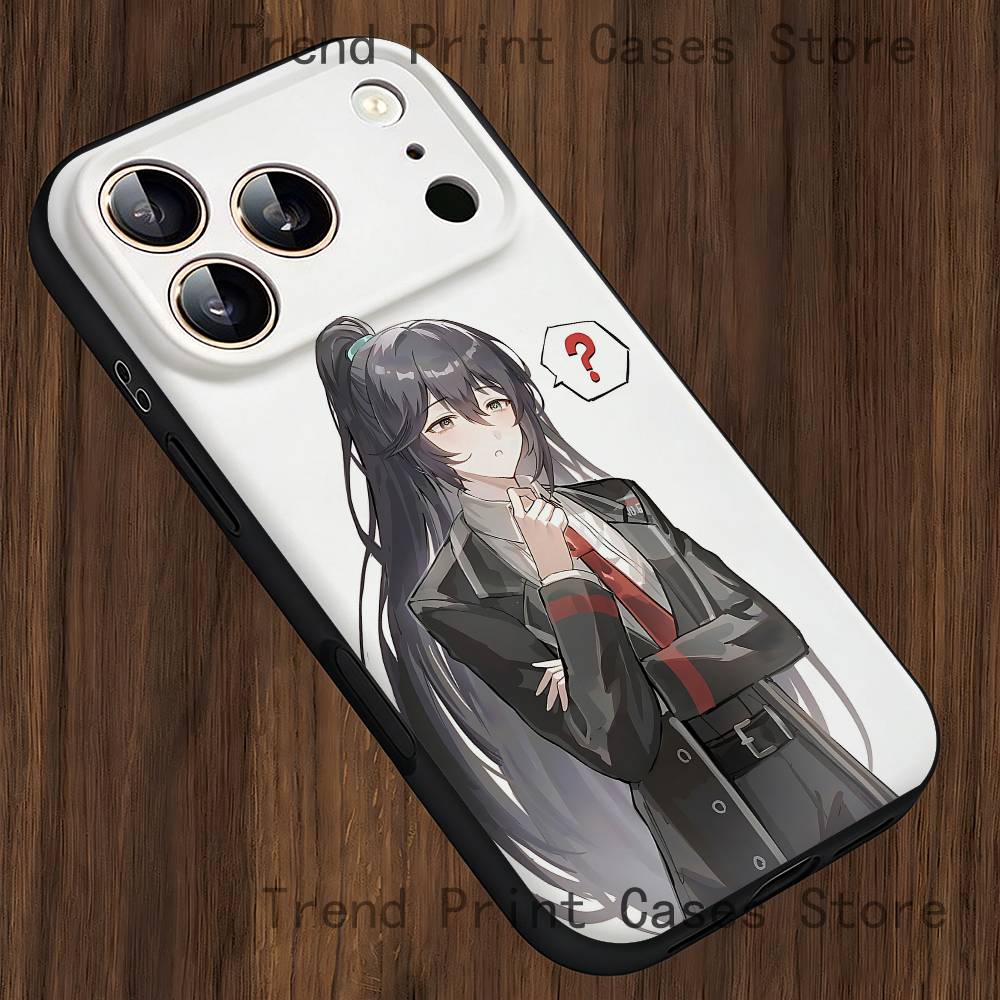 L-Limbus C-Company Hong Lu Phone Case For iPhone 15,16,12,13,14,11,17,Pro,Max,Plus,E,Air,Mini TPU Cover