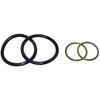 4x Car Solenoid Valve Seal Ring Set For BMW E53 E60 E63 E64/65/66/70 11367506178