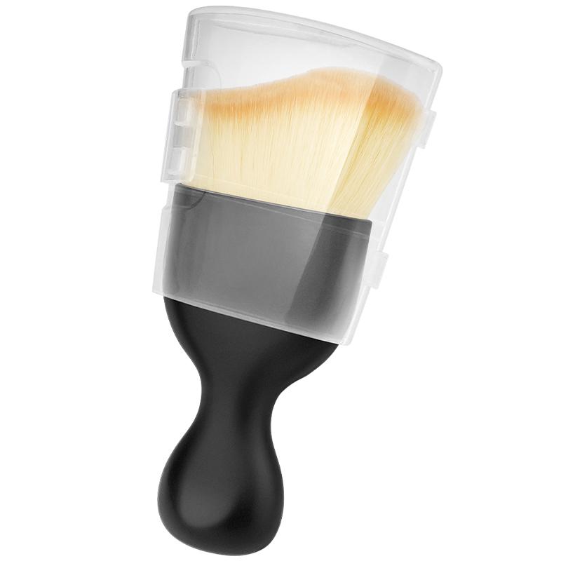 

Мягкая щетка для чистки салона автомобиля SEAMETAL, инструмент для удаления пыли с приборной панели, вентиляционное отверстие, с пылезащитным чехлом 1pc with dust cover чёрный