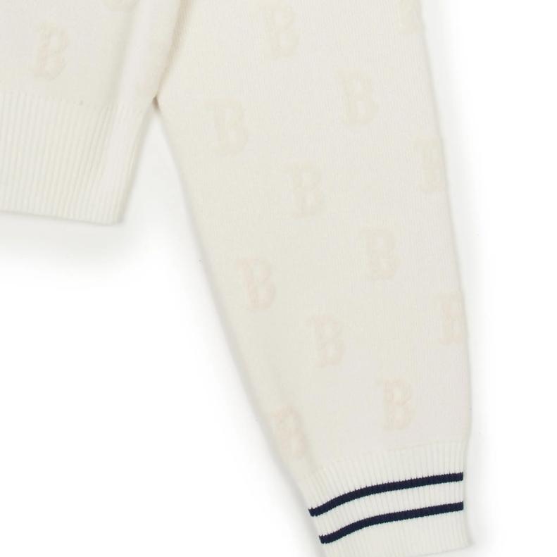 New MLB Boston Red Sox Velvet Feel Coat Women's Cream White 3FKCM0344-43CRS