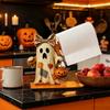 Halloween Patch Ghost Wooden Roll Paper Shelf Home Outdoor Dining Table Creative Decorative Item Paper Towel Rack