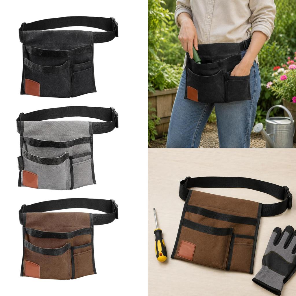 Gardening Tool Waist Bag Gardening Apron Portable Versatile Electrician Apron for Plumbers Gardeners Carpenter Woodworking