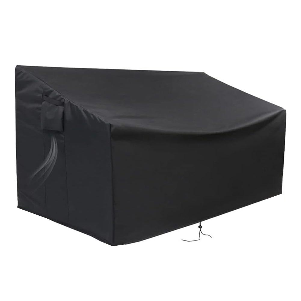 Outdoor Storage Bench Cover, Protective Cover For Bench Deck Box 70 Gallon Waterproof  Furniture Protective Accessories Covrs